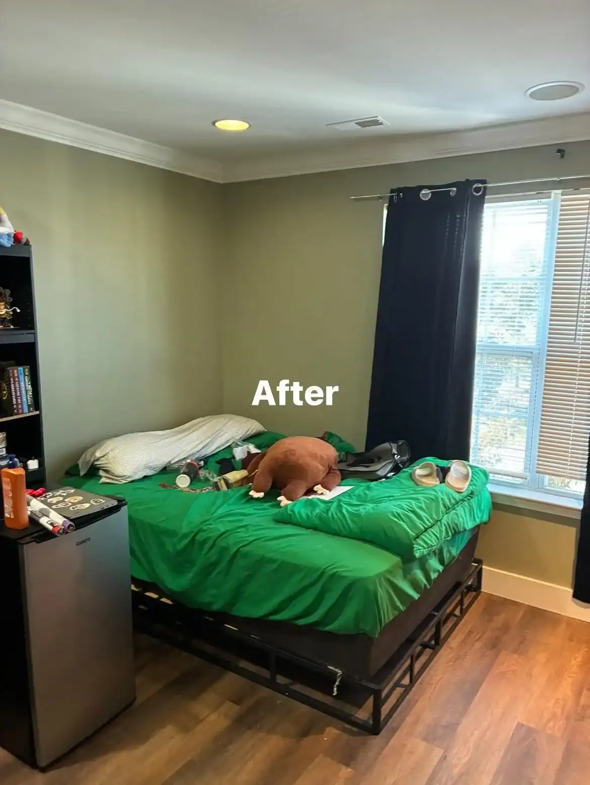 A bedroom painted in Gloucester County