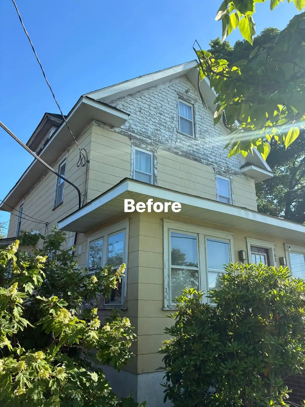 Exterior painting project by JM Painting Services